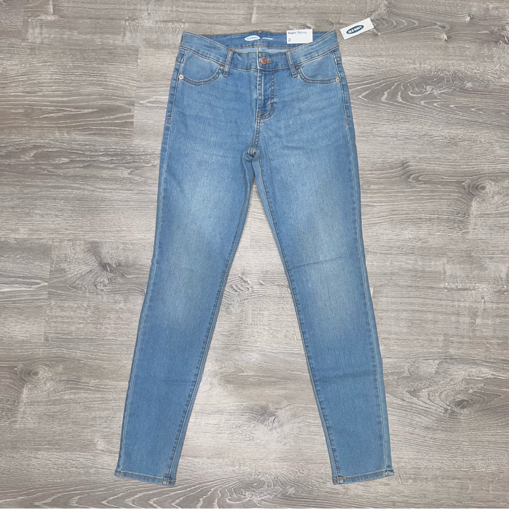 Old Navy Super Skinny Jeans Light Wash size 2